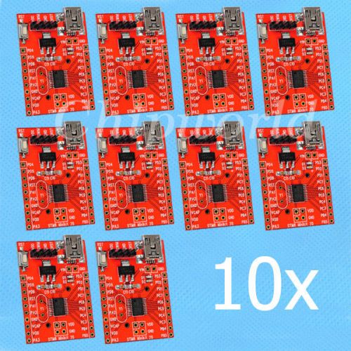 10pcs stm8s003f3p6 stm8 minimum system development board swim debug new for sale