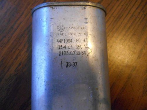 GE Capacitor 44F1004  350VAC 15.4uf-4uf *USED*