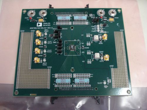 ANALOG DEVICES AD9763-EB 10 BIT DUAL DAC W/POLY FILTER EVALUATION BOARD