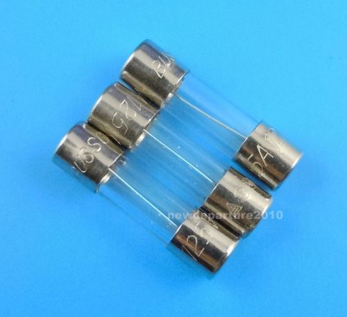 5 pcs bussmann gmc 5 x 20mm medium time-delay glass tube fuses 125v 5a for sale