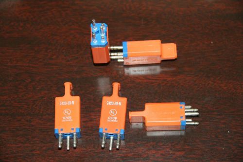 LOT OF 50 -BOURNS 2420-39-N 3 SERIES ORANGE FUSE REPLACES 3GUVS