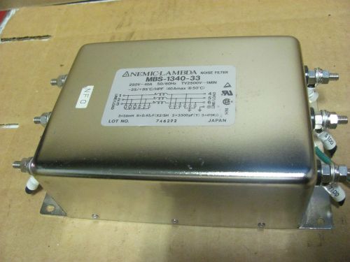 NEMIC LAMBDA NOISE FILTER MBS-1340-33 (1494)