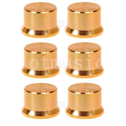 6pcs 30X18mm Gold FOR JRC RECEIVER AMPS Aluminum KNOB