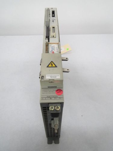 SIEMENS 6SN1123-1AA00-0HA0 SIMODRIVE LT POWER MODULE 480V 8A SERVO DRIVE B370636