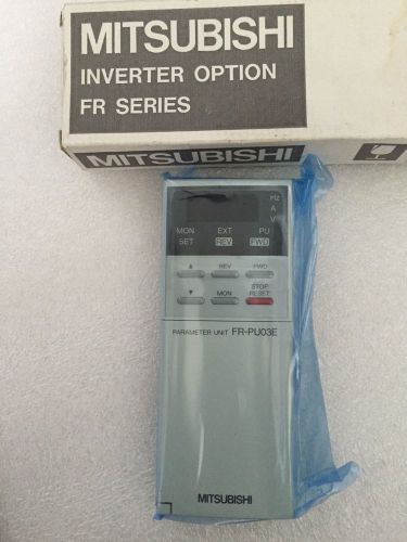 Mitsubishi FR-PU03E PARAMETER UNIT NEW