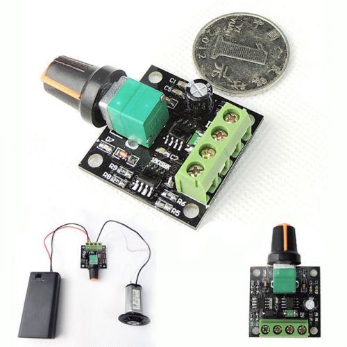 Low Voltage 1.8V 3V 5V 6V 12V 2A Speed Switch Motor Speed Controller PWM 1803B