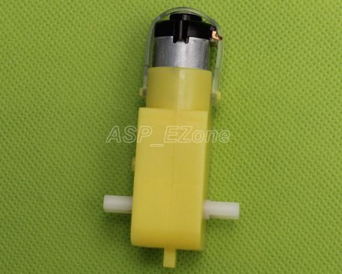 3v-6v dc hobby motor type tt double-shaft 1:120 gear motor toy motor for robot for sale