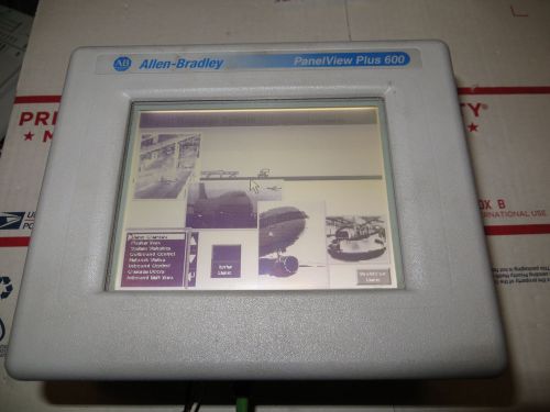 AB PanelView Plus Compact 600 2711PC-T6M20D/D Mono Touch ENet,LNC Tested 2013