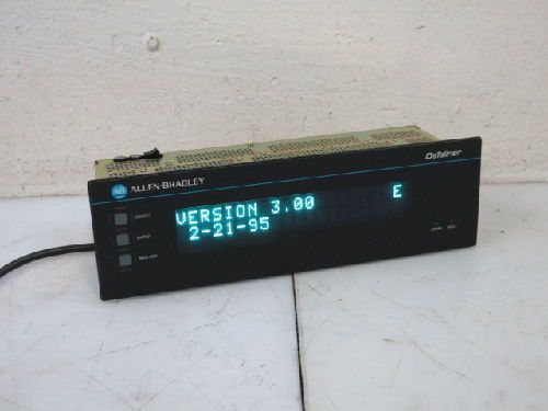 ALLEN BRADLEY 2706-E23J16B1 DATALINER OPERATOR INTERFACE MESSAGE PANEL