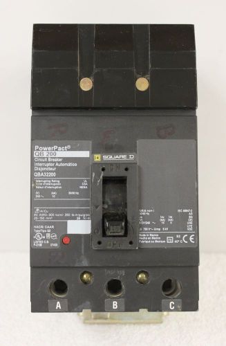 Square D QBA32200 QB 200 Amp PowerPact Breaker **XLNT**  #2