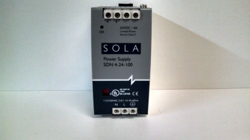 GUARANTEED! EGS SOLA POWER SUPPLY SDN-4-24-100 SDN 4-24-100 90 DAY WARRANTY