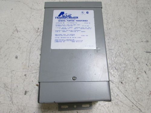 ACME TRANSFORMER T-2-53140-1S TRANSFORMER *USED*