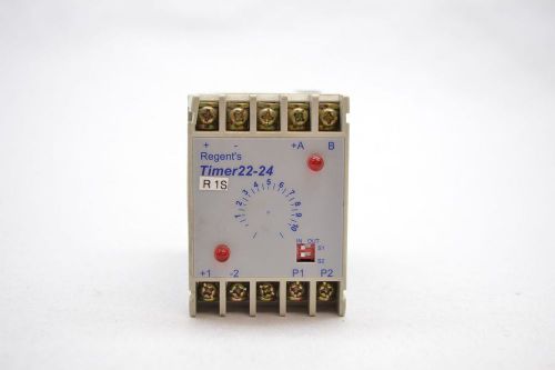 NEW REGENT CONTROLS TIMER22-24 R 1S 12-30V-DC TIMER D428837