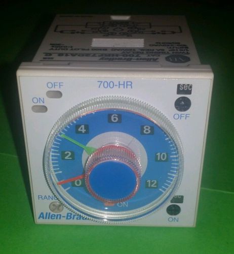 ALLEN BRADLEY 700-HRF72DA18 SERIES C TWIN TIMING RELAY