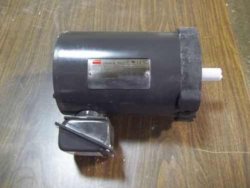 Dayton electric motor 3 phase 2 hp 1740rpm 208-230/460v eff 82.5 for sale