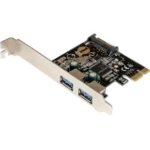 Startech.com 2 port pci express usb 3.0 controller card w sata power pexusb3s23 for sale