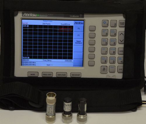 *SuPerB* Anritsu S331D SiteMaster Cable/Antenna Analyzer w/Opt 3 22N50 SM/STL