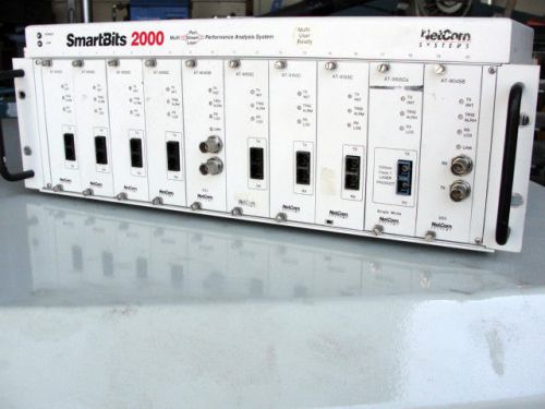 NETCOM SMARTBITS SMB-2000 W/ AGILENT - ALTERA FLEX -PMC PROCESSOR/COMPLETE UNIT