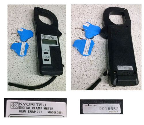 Kyoritsu Kew Snap 777 Series Digital Clamp Meter model 2001