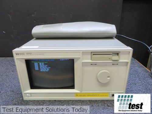 Agilent HP 16500A with 16510B Logic Analysis Mainframe ID# 25444 DR