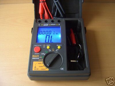 NEW DIGITAL 40G / 1000V  INSULATION RESISTANCE METER,TESTER, MULTIMETER, MEGGER