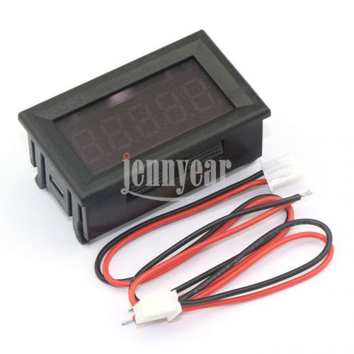 0-33V Yellow LED Voltmeter Digital Battery Volt Tester DC Voltage Meter Detector