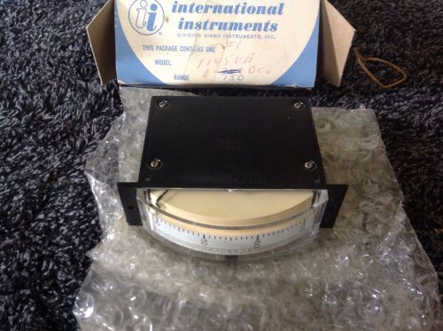 International Instruments Meter 1145VB Range 0-150 DCV - NOS New Old Stock