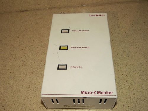 ^^ TRACOR NORTHERN MICRO-Z MONITOR &amp; DETECTOR POWER SUPPLY