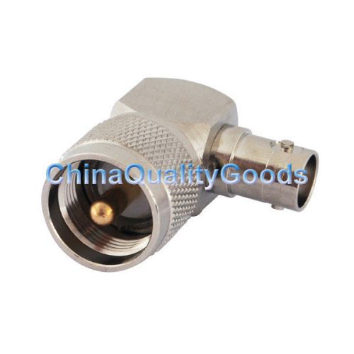 BNC-UHF adapter BNC female to UHF Male Right Angle  RF adapter