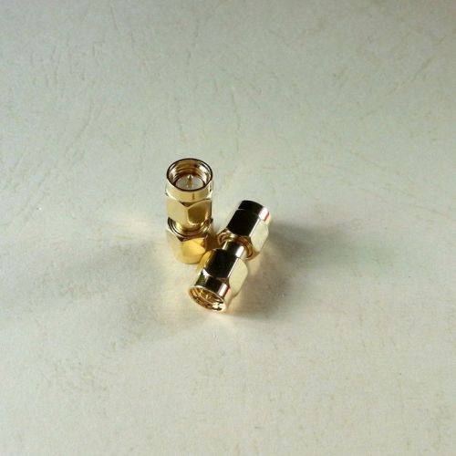 5pcs SMA male to SMA male Adapters RF Coaxial SMA Adaptor plug to plug