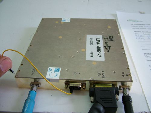 RF POWER AMPLIFIER 2.5 - 2.6GHz 10W 42db 40dBm LPA-4061-7 INV2