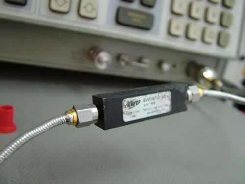 RF HIGH PASS FILTER    EWT-57-143    HP 600MHz    FL 0.3db  SMA