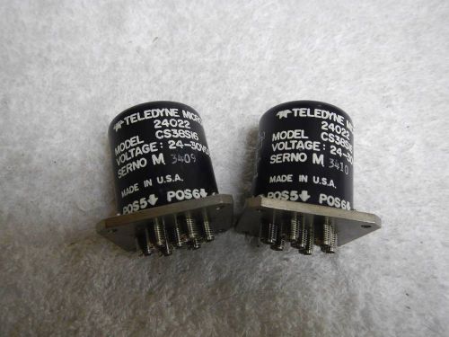 Teledyne Microwave Switch CS38S16 24-30 VDC