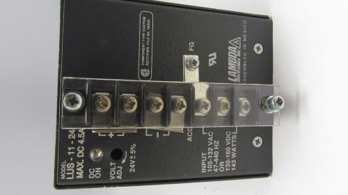 LAMBDA ELECTRONICS LUS-11-2A MAX.DC 4.5A