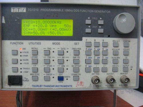 TTI TG1010 Programmable DDS Function Generator 10 MHz Warranty!