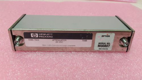 AGILENT 5086-7822 ATTENUATOR 24VDC 70dB