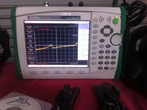 Anritsu ms2721a handheld spectrum master for sale