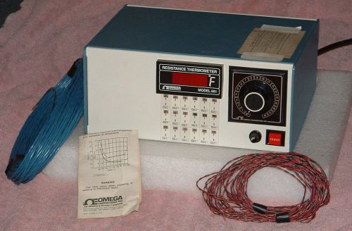 OMEGA model 661 thermometer meter