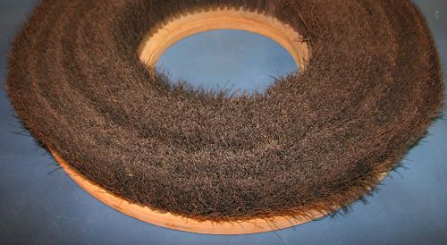 22&#034; Polishing Brush All Bassine Fiber  8 1/2&#034; center Hole   eBay lot#R18