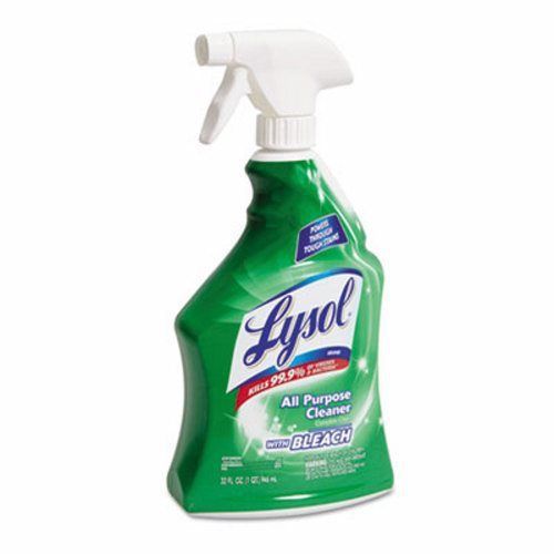 Lysol Anti-Bacterial With Bleach Spray, 12 Spray Bottles (REC 78914)