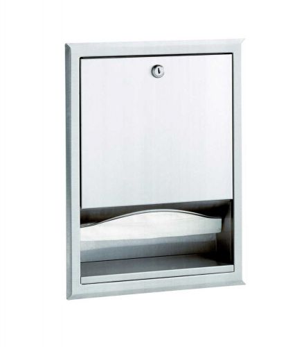 BOBRICK MODEL B-359 RECESSED PAPER TOWEL DISPENSER