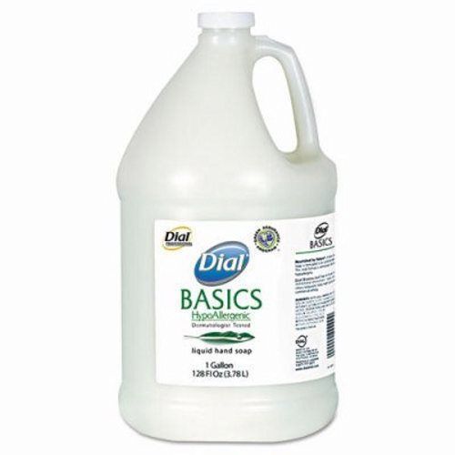 Dial Basics HypoAllergenic Liquid Hand Soap Refills, 4 Gal Bottles (DIA 06047)