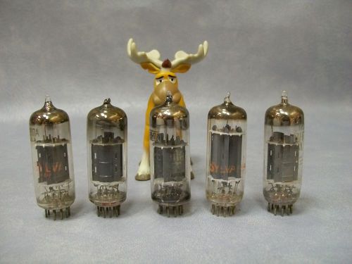 12BH7 Vacuum Tubes  Lot of 5