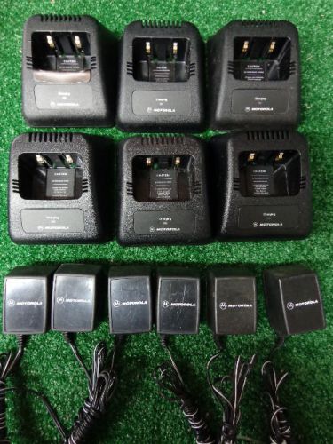 Motorola HT1000 MT2000 JT1000 Jedi series Radio Charger w/P Sply NTN7160A  LOT 6