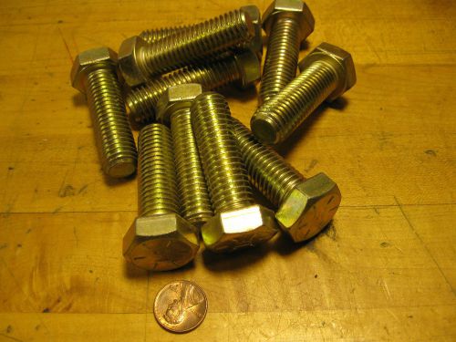 5/8&#034;-11 x 2&#034; Hex Head Bolts. USA NC8. 10 pcs