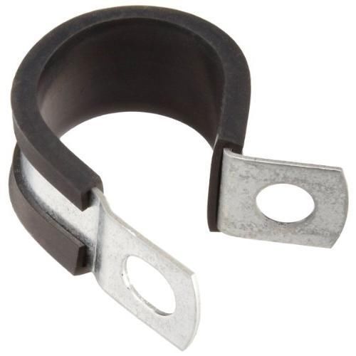 KMC Stampings COL Series Steel Loop Hose Clamp, Rubber Cushioned, 9/16&#034; Clamp