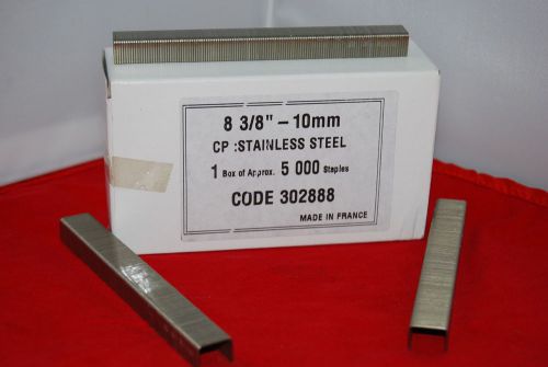 3/8&#034;80 series stainless steel upholstery french  staples for all 80 series tools for sale