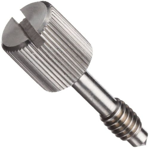 Stainless steel panel screw slotted drive 1-3/4&#034; length 10-32 threads 10 pack for sale