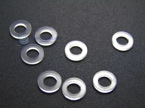 100pcs M4x7x1mm Nylon Flat Washers m4 x 7 x x1mm New