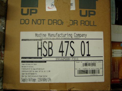 MODINE HSB 47S 01 HEATER